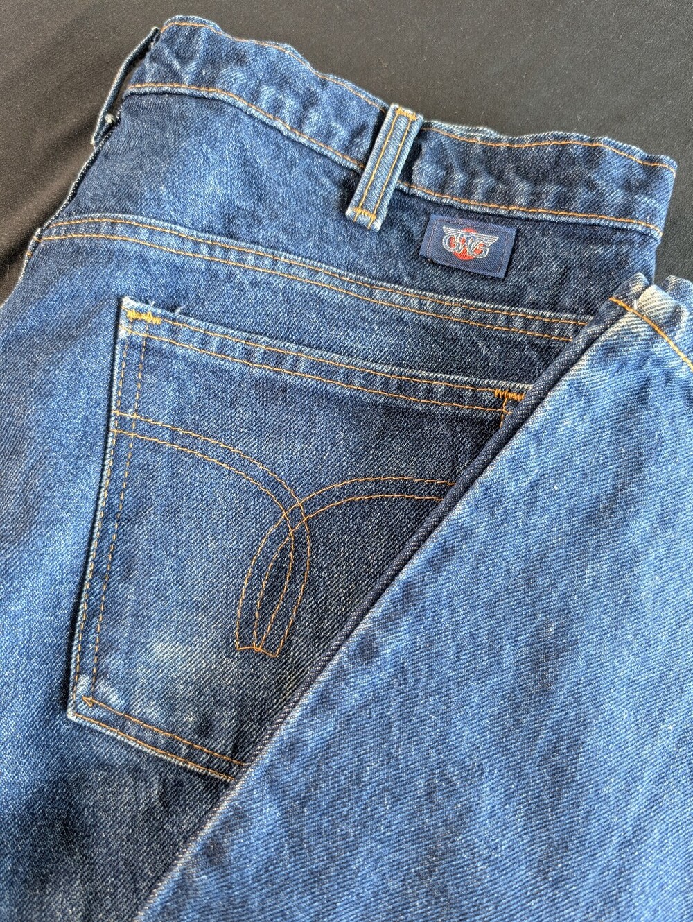 Vintage Great Western Garment Company Circa 1989 Denim Jeans 38 X 32